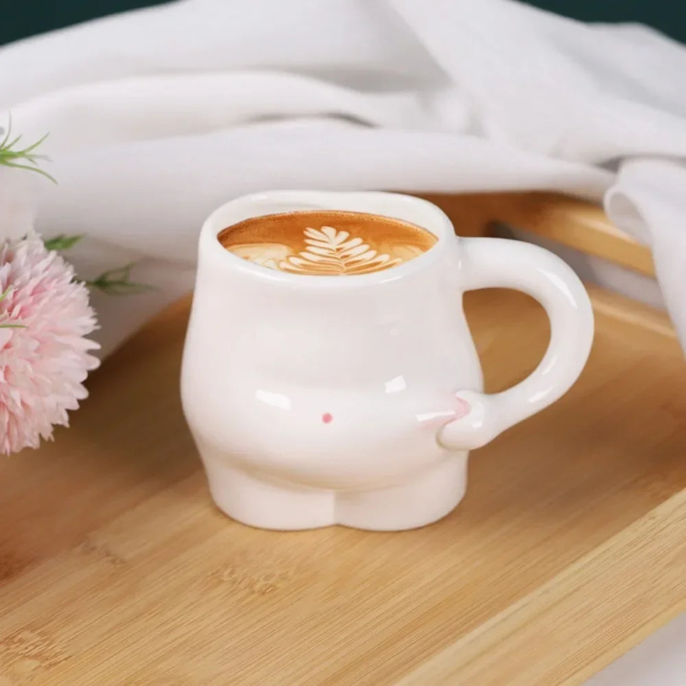 Big Belly Fat Keramik Kaffeetasse
