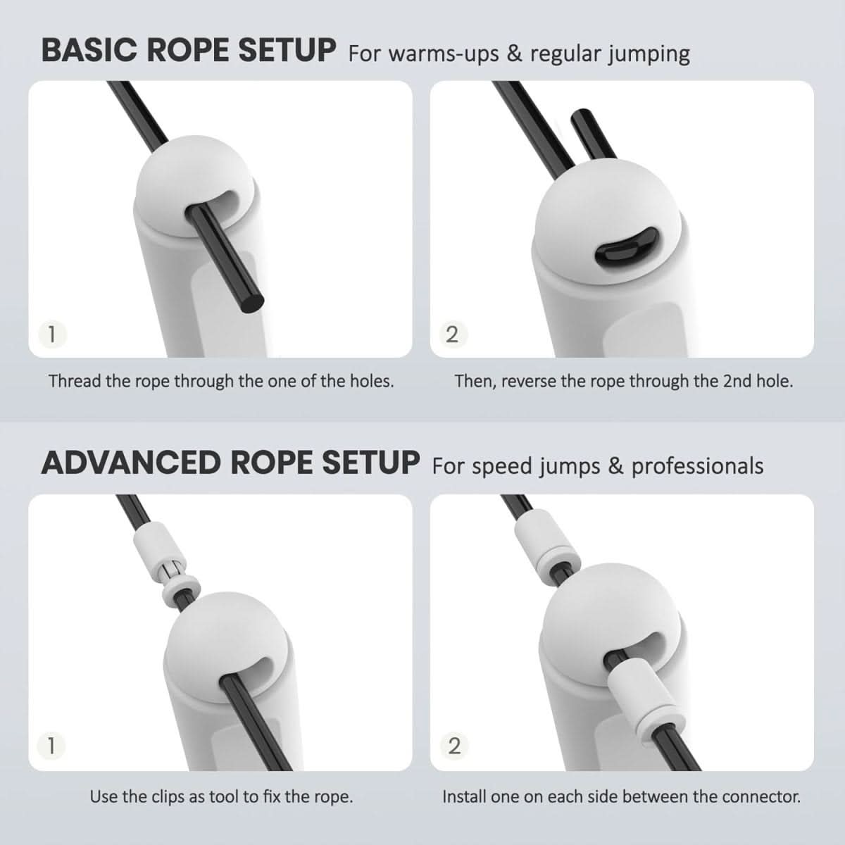 Sandsberg | Digitale Springseil mit Kalorienzähler & Zielerinnerung