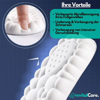 Sandsberg | Ergonomische 4D Komfort-Einlegesohlen