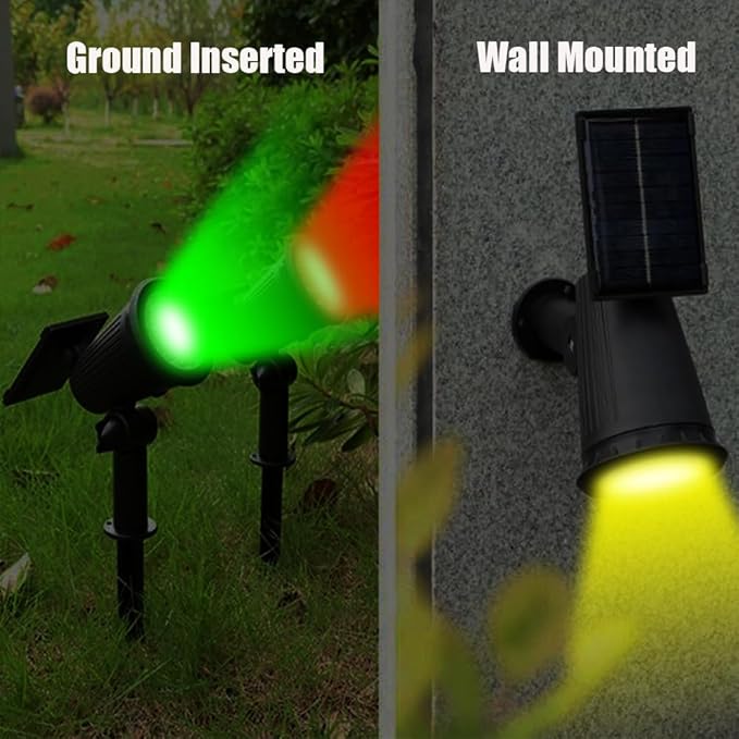 Sandsberg | LED Solar Spotlight Lichter für den Garten