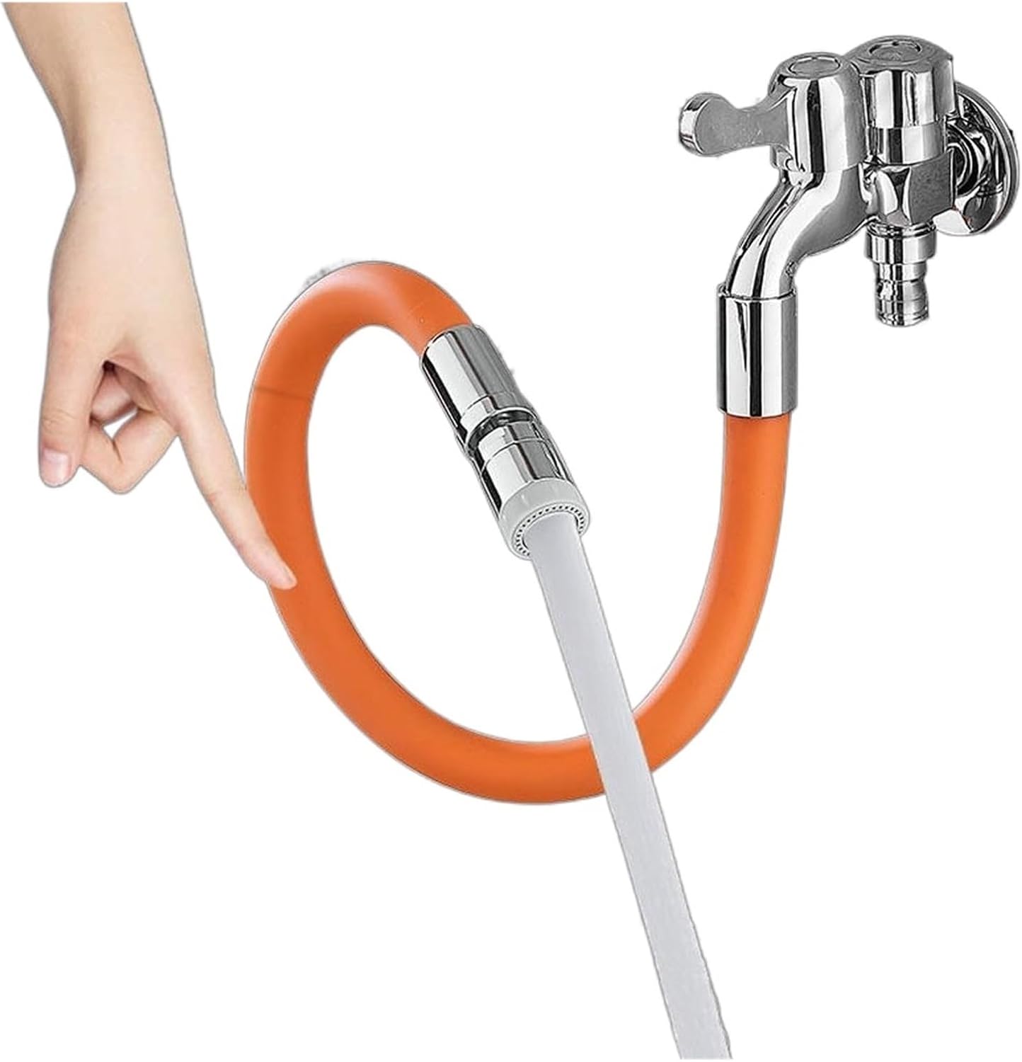 Multifunktionaler verstellbarer Wasserhahn-Verlängerungsschlauch