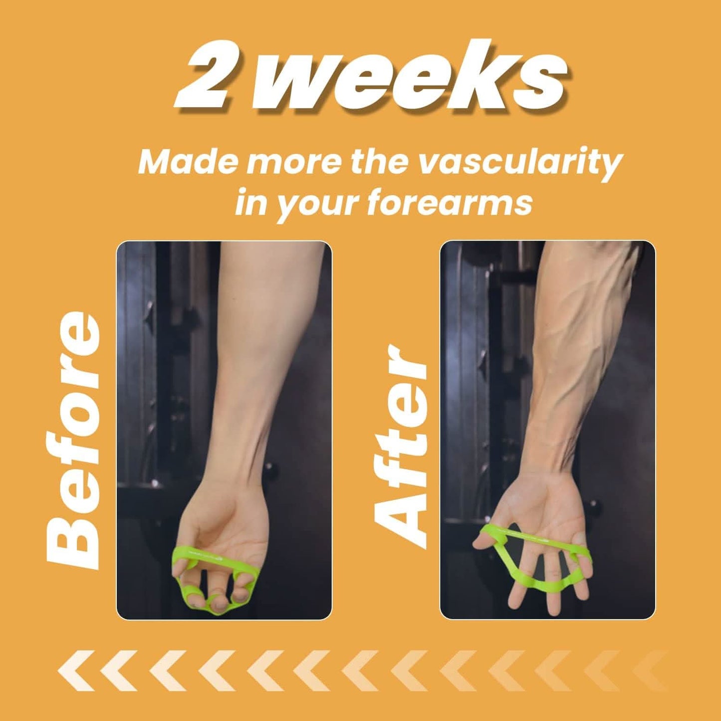 Sandsberg | 6-teiliges Handstärker-Set zur Stärkung der Griffkraft & Schmerzlinderung