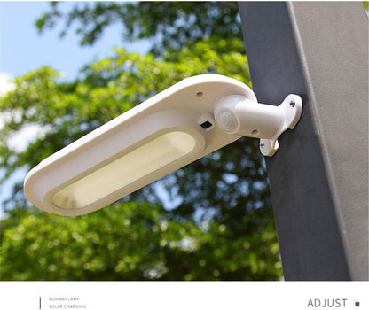 Sandsberg | Solar Wandleuchte mit Bewegungsmelder – LED Außenbeleuchtung für Garten & Terrasse