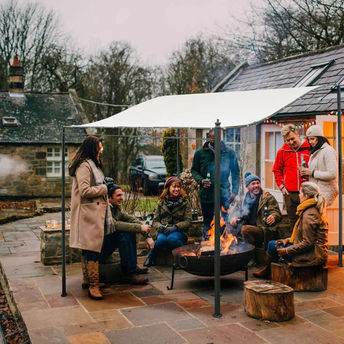 Sandsberg | Wasserdichte Garten Patio Markise Decke - Outdoor Sonnen Schatten Segel UV Blocker