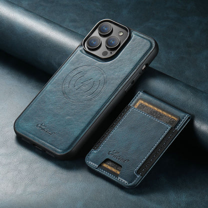 Leder Handyhülle mit Kartenhalter und MagSafe-Kompatibilität