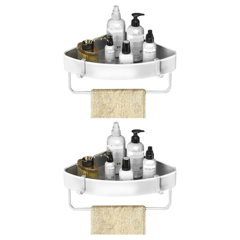 Sandsberg | Modernes Schwarz-Weiß-Metall-Badehardware-Set Bade-Regal Badezimmer-Hardware-Set