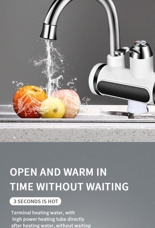 Kitchen Electric Water Tap Heater Temperature
