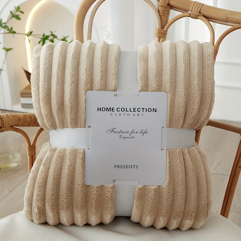 Luxe Flanell Polyester Decke – Ultimativer Komfort & Wärme