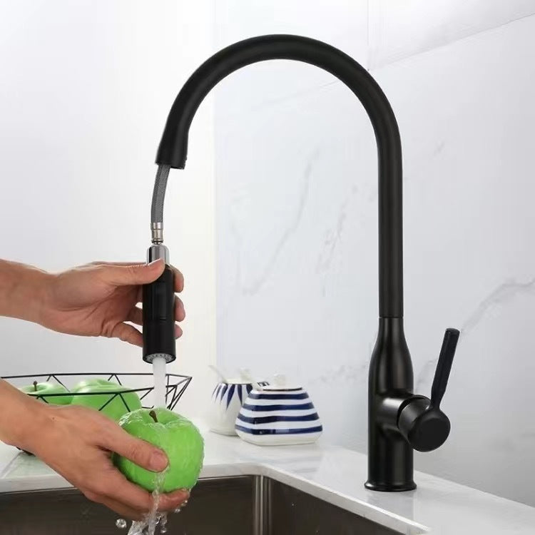 Sandsberg | Moderner Pull-down Wasserfüller Einhand Hochbogen Küchenspülenarmatur