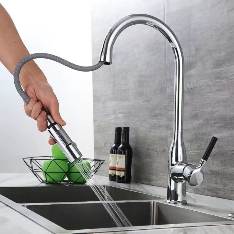 Sandsberg | Moderner Pull-down Wasserfüller Einhand Hochbogen Küchenspülenarmatur