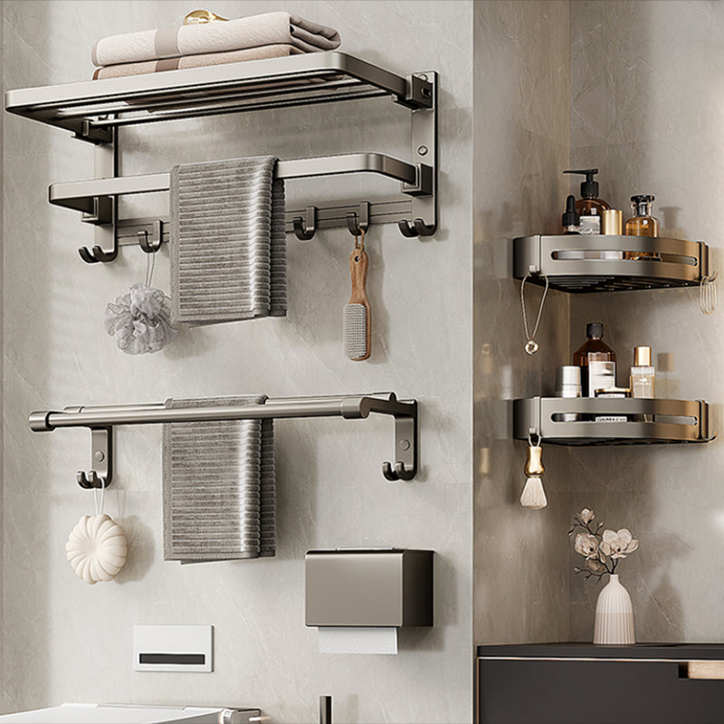 Sandsberg | Modern Handtuchstangen-Badezimmer Set Badregal Badezimmer Zubehör Kit