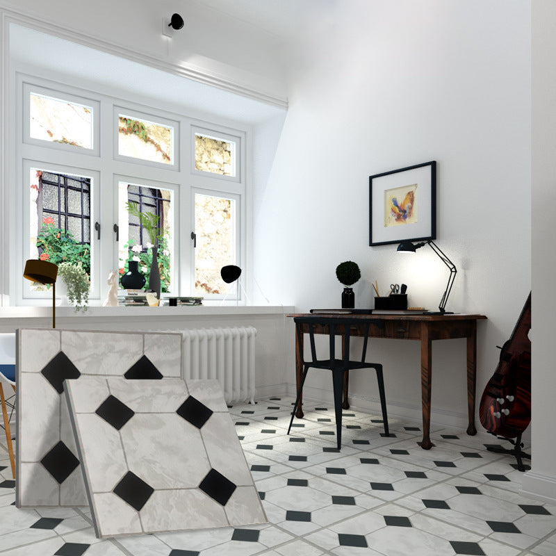 Sandsberg | Peel and Stick PVC Bodenbelag Matte Vinylboden mit Diamantoptik