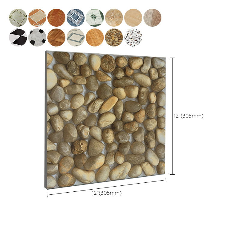 Sandsberg | Peel and Stick PVC Bodenbelag Matte Vinylboden mit Diamantoptik