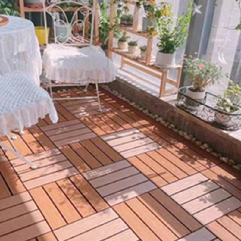 Sandsberg | Quadrat Ingenieur Holzfußboden Wasserabweisend Glatte Fliese für Patio Garten