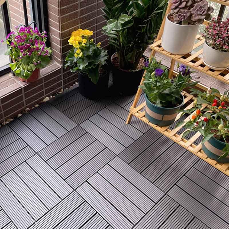 Sandsberg | Quadrat Ingenieur Holzfußboden Wasserabweisend Glatte Fliese für Patio Garten