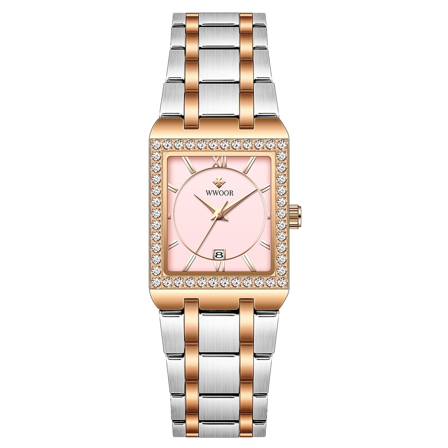 Grip Love Belt Uhr mit Diamanten