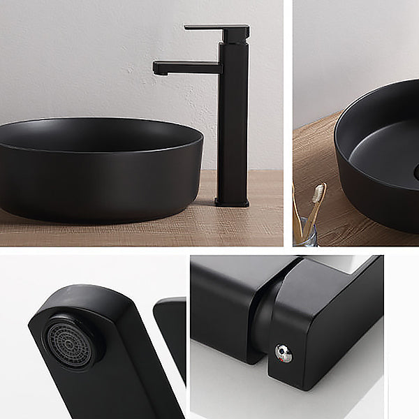 Sandsberg | Glam Style Wasserhahn Einzelhebelgriff Waschbecken Wasserhahn für das Badezimmer