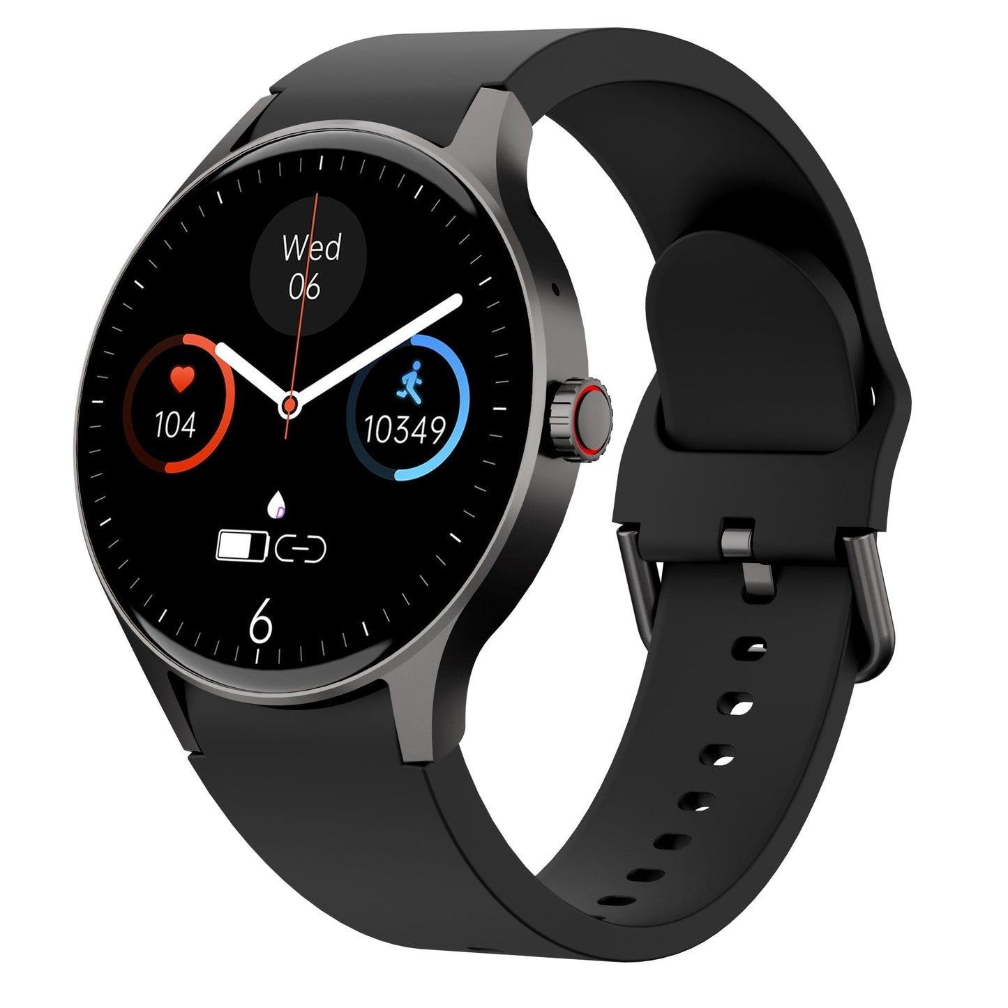 Sandsberg | Blutzucker Blutdruck Blutsauerstoff Schlafmonitor Wasserdichte Smartwatch