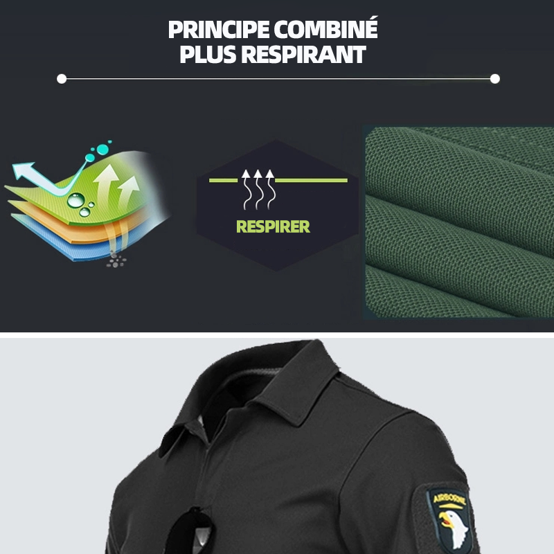 Schnelltrocknendes Poloshirt für Männer