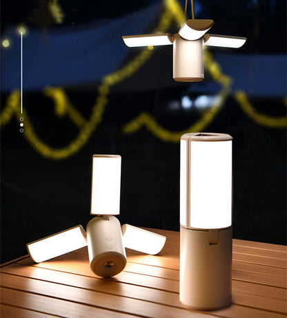 Sandsberg | Solar Outdoor Camping Licht Super Lange Lebensdauer Wiederaufladbares Zeltlicht