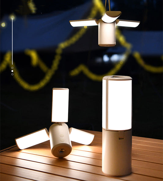 Sandsberg | Solar Outdoor Camping Licht Super Lange Lebensdauer Wiederaufladbares Zeltlicht