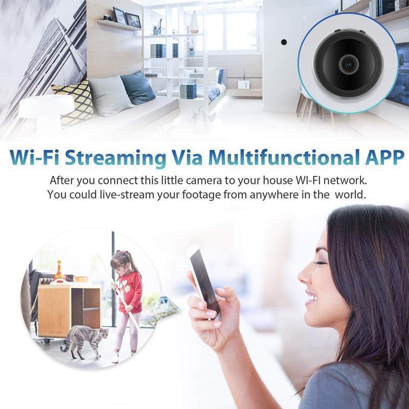 1080p Magnetische WiFi Mini Kamera - RV Wohnmobil Rückfahrkamera