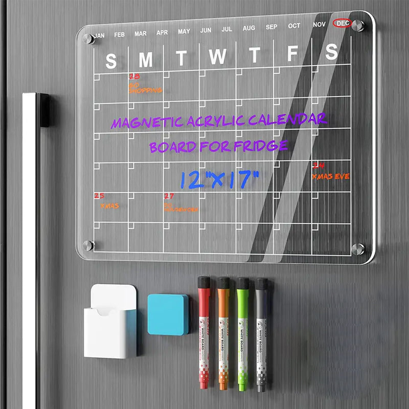 Magnetischer Kalender für den Kühlschrank