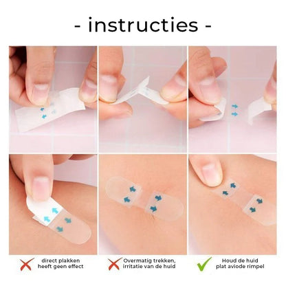Unsichtbares Facelifting-Tape