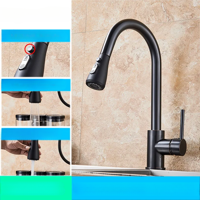FlexStream Wasserhahn - Stilvolle Küchenarmatur mit flexiblem Auslauf
