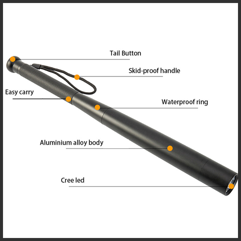 Sandsberg | Baseballschläger LED Taschenlampe