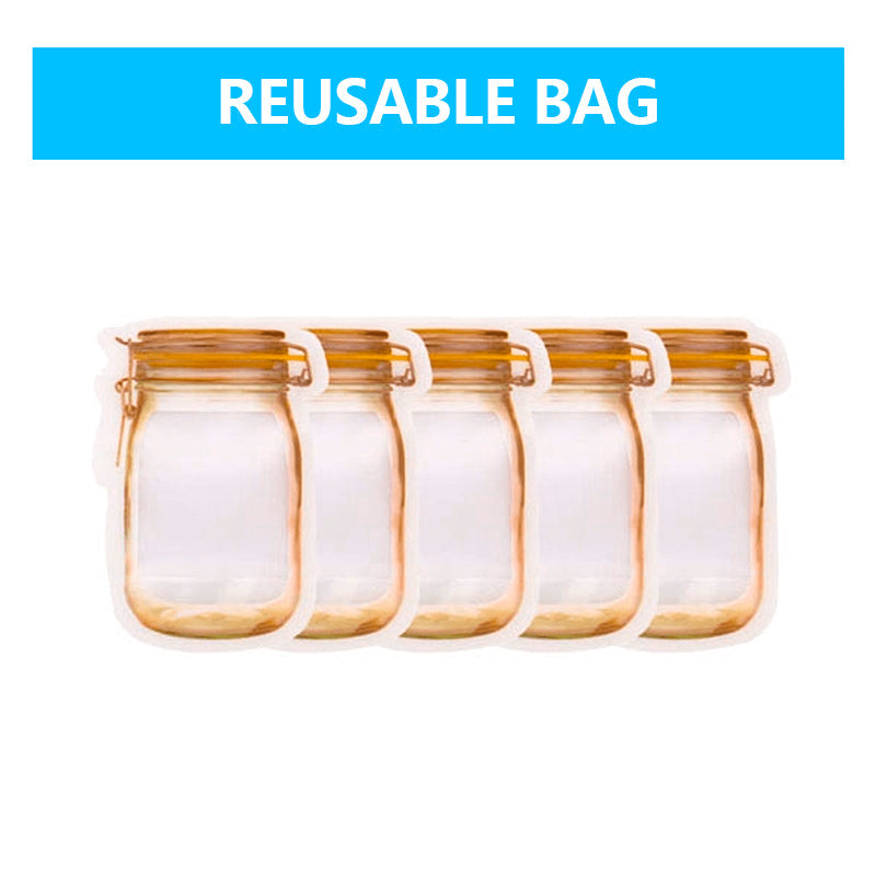 Sandsberg | Zip-Beutel in Form eines Töpfe