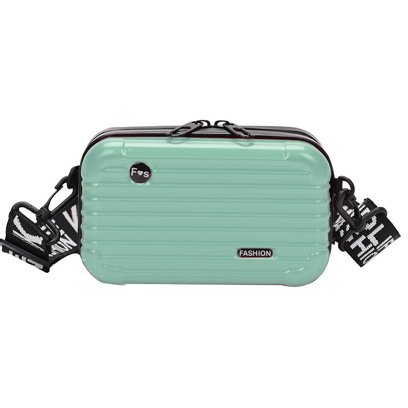 Damen Quadratische Kofferform Handtasche