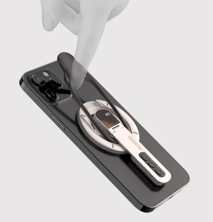 Sandsberg | Multifunktionaler magnetischer metallischer rotierender Handyständer & Ringhalter