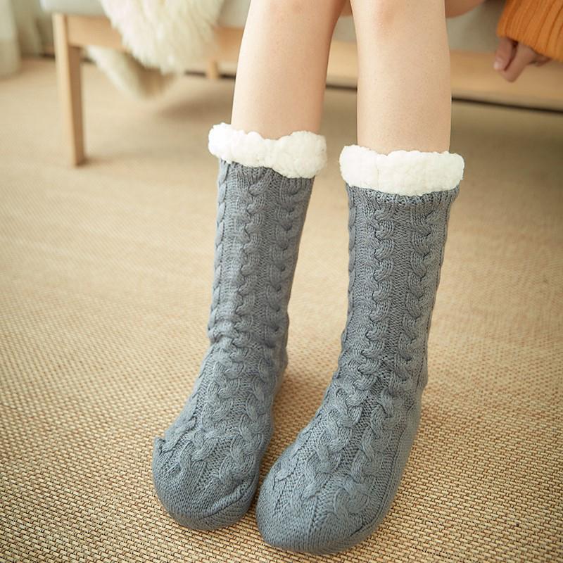 Warm Winter Socken Anti-Rutsch Dick