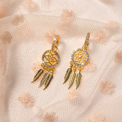 Evani️ | Elegante Verfeinerung mit Ohrringen aus 14-karätigem Gold