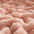 Bubbeltextur Fleece Decke - BubbleNest