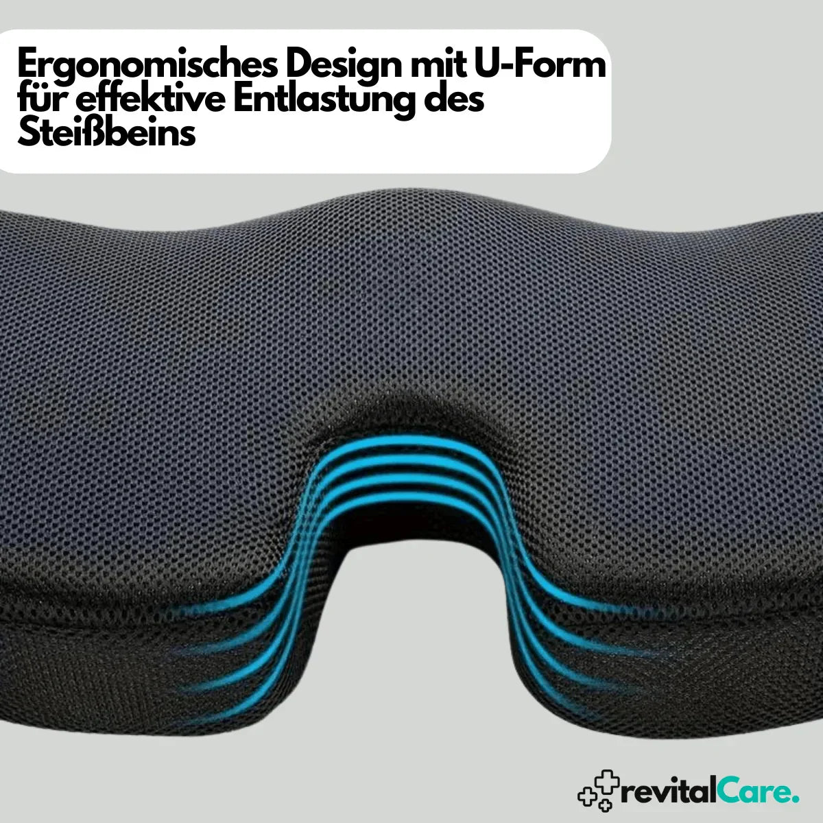 Sandsberg | Ergonomisches 4D Komfort Sitzkissen mit Orthopädischer Unterstützung