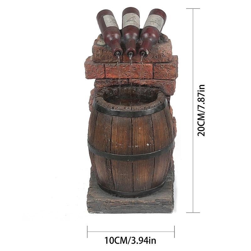 Weinkaraffe in Flaschenform