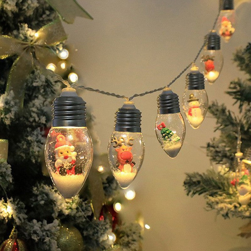 Weihnachten Vintage Dekor String Licht