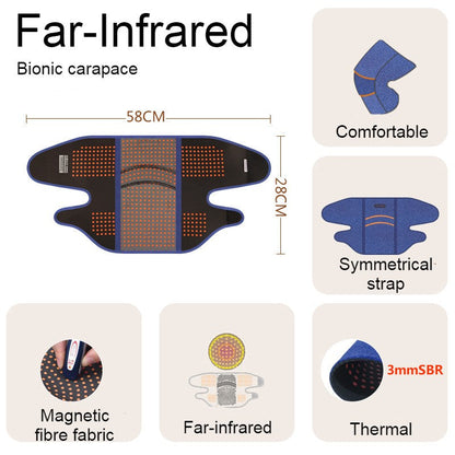 Sandsberg | Far Infrared Thermal Knee Warmer, mit Super Warmem Stoff & Bionischem Carapace Design, für Winter, Reisen & Draußen