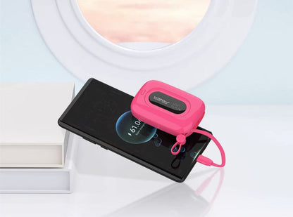 Sandsberg | 10000mAh Eingebaute Dual-Kabel Powerbank