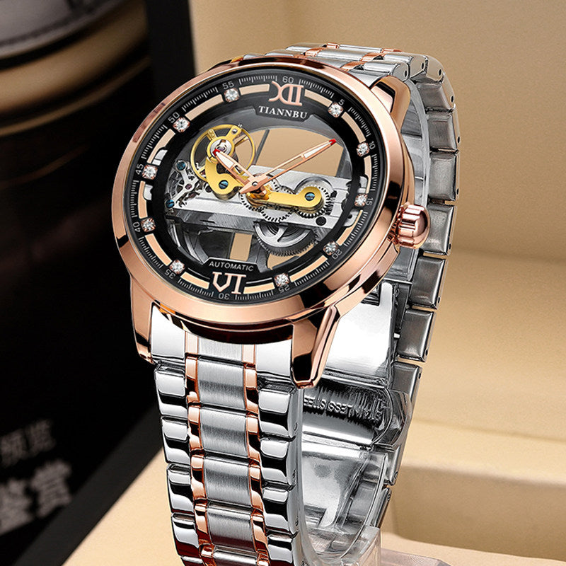 Sandsberg | Skeleton Tourbillon Ultra Dünne Automatische Mechanische Uhr