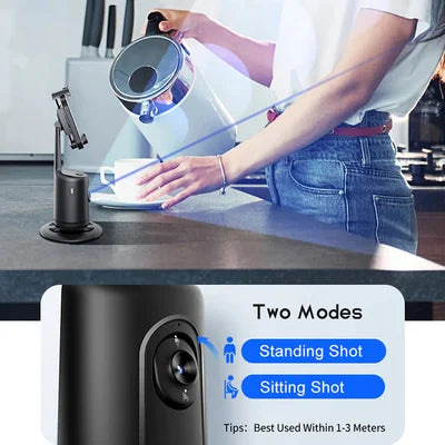 360° Rotation Smart Auto Gesicht Objekt Verfolgung Halter