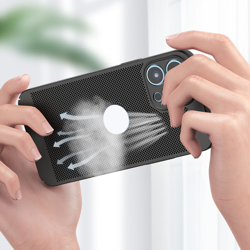 Perforierte mobile Hülle mit Wärmeabfuhr - Sommernutzung