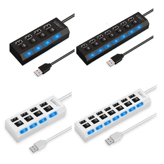 USB-Hub mit mehreren Ports und hoher Geschwindigkeit