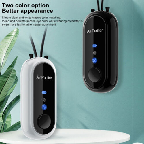 Personal Mini-Luftreiniger-Halskette | Tragbarer Luftreiniger mit USB-Ladung
