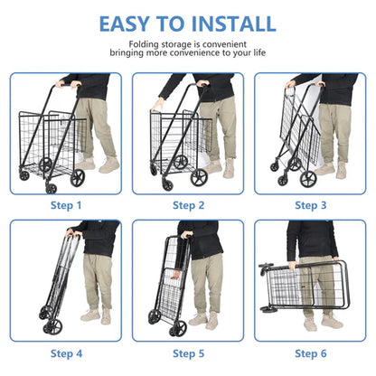 Sandsberg | Tragbarer Einkaufwagen