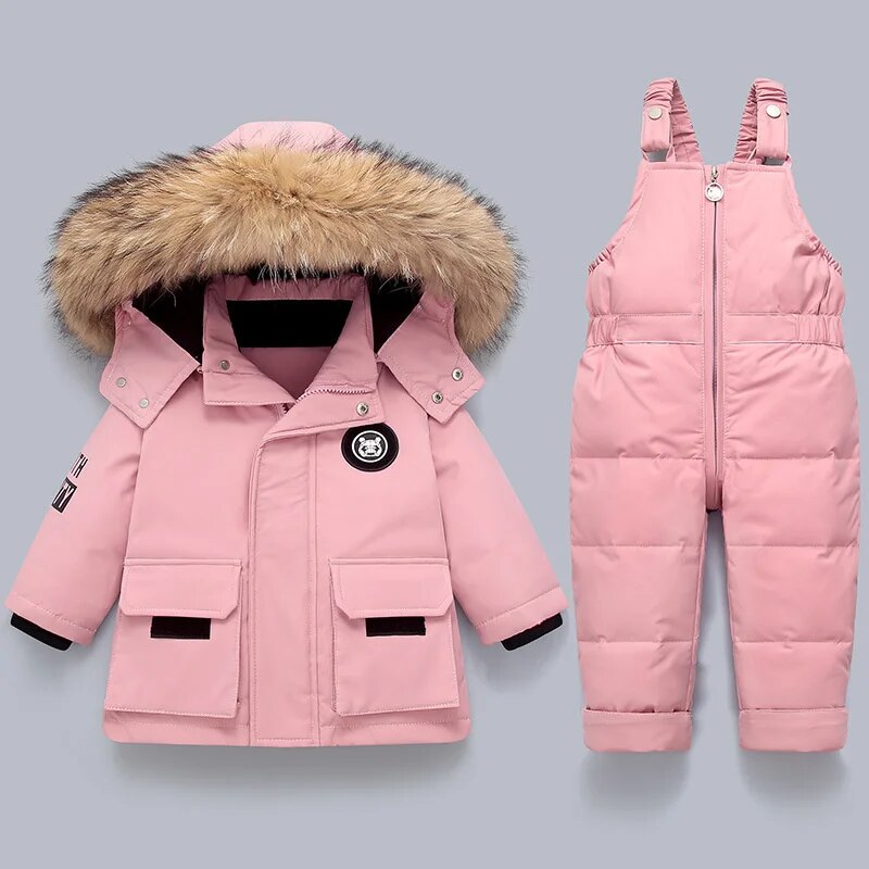 Sandsberg | Warme Kinderjack en Overall Set - Charlie
