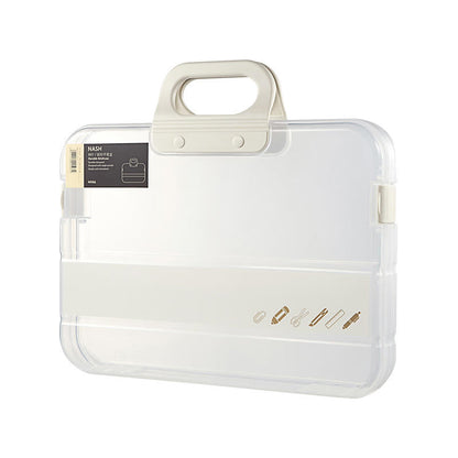 Sandsberg | Große Kapazität Wasserdichte Transparente Aktenbox