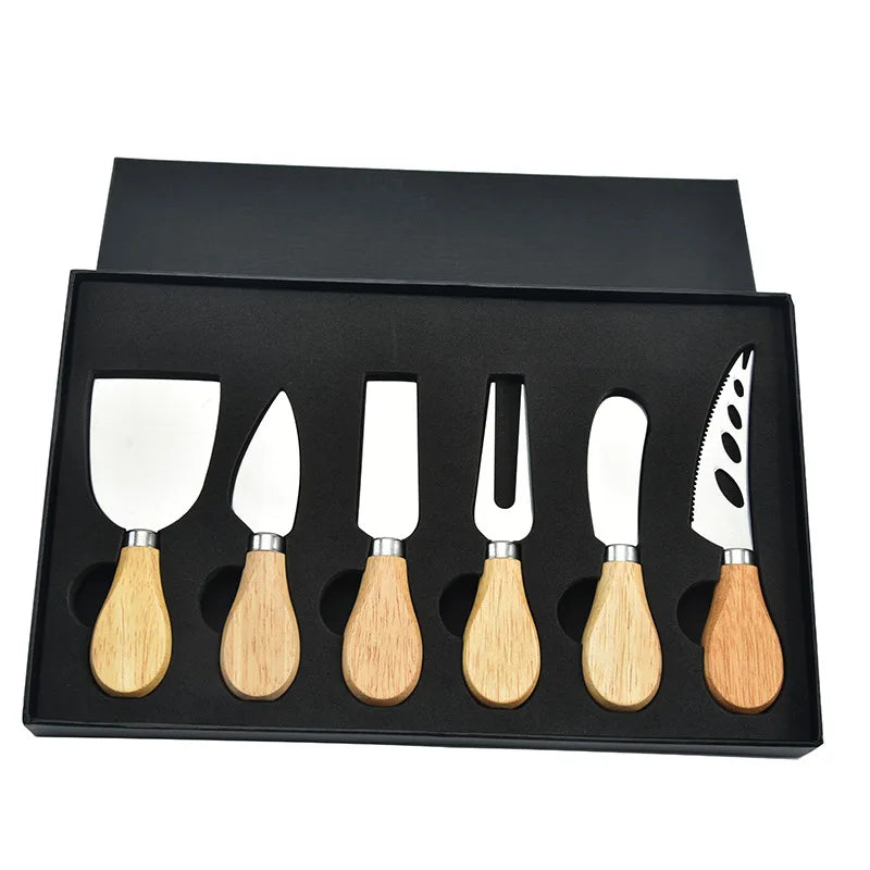 Sandsberg | 6 Stück Edelstahl Käsemesser für Charcuterie-Boards und Besteck